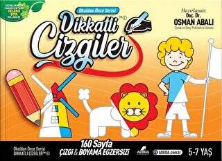 Dikkatli Çizgiler 5 - 7 Yaş - 1