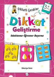 Dikkatli Çocuklar Dikkat Geliştirme 3+ Yaş - Kukla Yayınları
