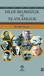 Dilde Belirsizlik ve Eş Anlamlılık - 1