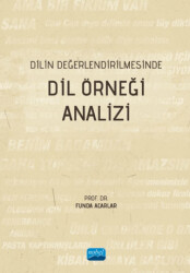 Dilin Değerlendirilmesinde Dil Örneği Analizi - 1