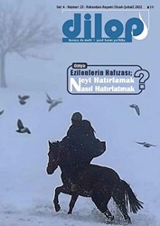 Dilop Dergisi 2 Aylık Türkçe - Kürtçe Kültür Sanat Dergisi Sayı: 23 Ocak - Şubat 2022 - 1