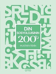 Din Sosyolojisinin 200`ü - 1