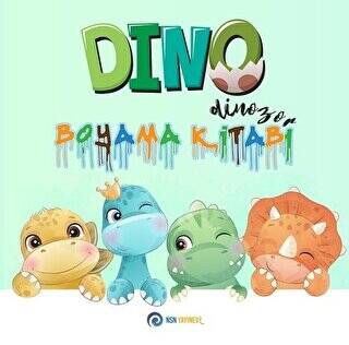 Dino Dinozor - Boyama Kitabı - 1