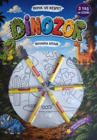 Dinozor Boyama Kitabı - 1