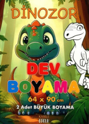 Dinozor Dev Boyama - Kabile Çocuk