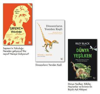Dinozordan İnsan Evrimi Seti 3 Kitap - 1