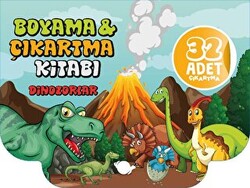 Dinozorlar - Boyama Ve Çıkartma Kitabı - 1