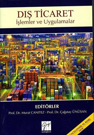 Dış Ticaret İşlemler ve Uygulamalar - 1