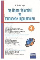 Dış Ticaret İşlemleri ve Muhasebe Uygulamaları - 1