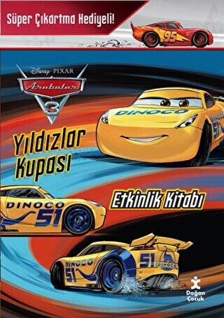 Disney Arabalar 3 - Yıldızlar Kupası Etkinlik Kitabı - 1