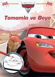 Disney Arabalar - Tamamla ve Boya - 1