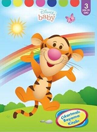 Disney Baby - Çıkartmalı Boyama Kitabı - 1