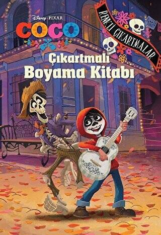 Disney Coco Çıkartmalı Boyama Kitabı - 1