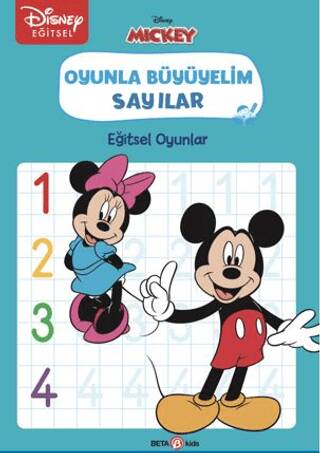 Disney Eğitsel Oyunla Büyüyelim Sayılar - Mickey - 1
