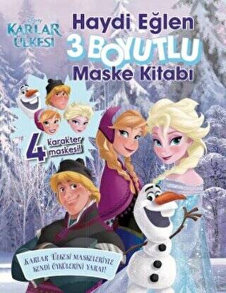 Disney Karlar Ülkesi 3 Boyutlu Maske Kitabı - 1