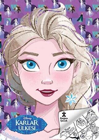 Disney Karlar Ülkesi - Kraliçe Elsa Boyama Kitabı - 1