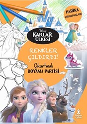 Disney Karlar Ülkesi - Renkler Çıldırdı! Çıkartmalı Boyama Partisi - 1