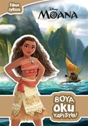 Disney Moana-Boya Oku Yapıştır! - 1