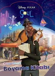 Disney Pixar Soul Çıkartmalı Boyama Kitabı - 1