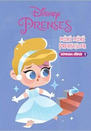 Disney Prenses Mini Mini Prensesler Boyama Kitabı 1 - 1