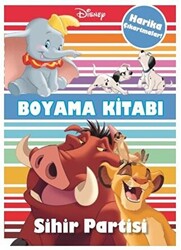 Disney Sihir Partisi Çıkartmalı Boyama Kitabı - 1