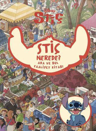 Disney Stiç: Stiç Nerede? - Ara ve Bul Faaliyet Kitabı - 1