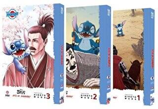 Disney Stiç ve Samuray 1-2-3 Kitap Set - 1