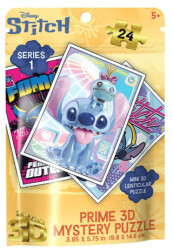 Disney Stitch Series 1 Prime 3D Mystery Puzzle - 24 Parça - Beta Oyuncak