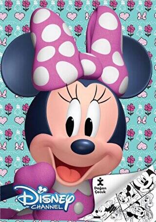 Disney Süslü Minnie Boyama Kitabı - 1