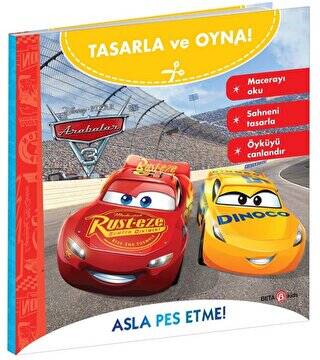 Disney Tasarla Ve Oyna Pixar Arabalar 3 - Asla Pes Etme - 1