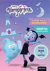 Disney Vampirina Süper Kolay Boyama Kitabı - 1
