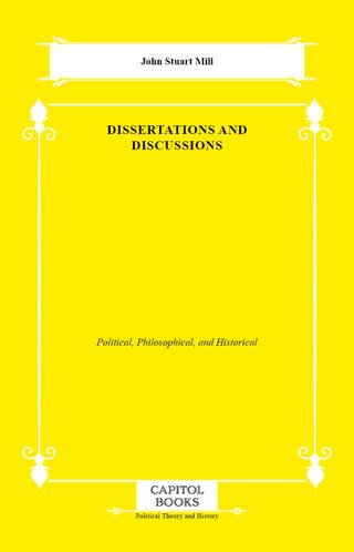 Dissertations and Discussions - 1