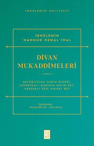 Divan Mukaddimeleri - 1