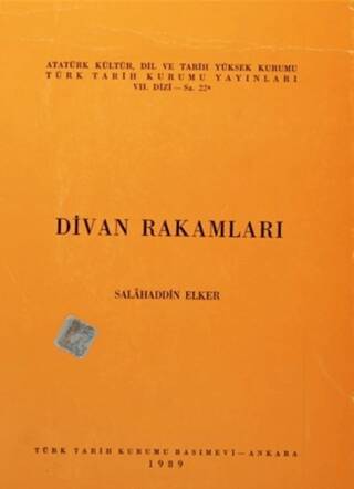 Divan Rakamları - 1