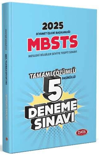 Diyanet İşleri Başkanlığı Mesleki Bilgiler Seviye Tespit Sınavı MBSTS Tamamı Çözümlü 5 Fasikül - 1