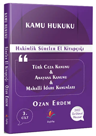 Kamu Hukuku Hakimlik Süreler El Kitapçığı - 1