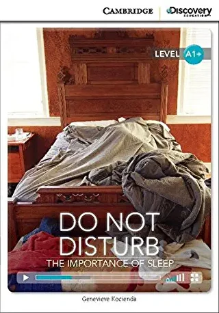 Do Not Disturb: The Importance of Sleep Book with Online Access code - 1