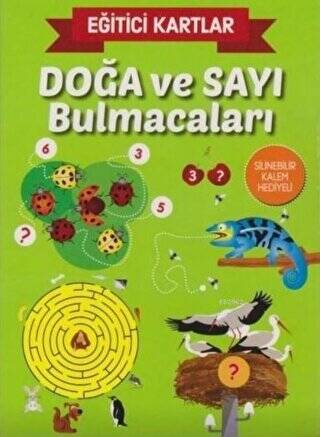 Doğa ve Sayı Bulmacaları - Eğitici Kartlar - 1