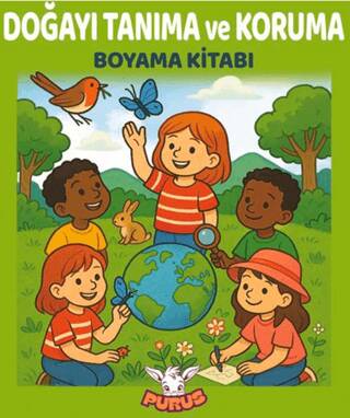Doğayı Tanıma ve Koruma Boyama Kitabı - 1
