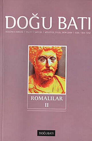 Doğu Batı Düşünce Dergisi Yıl: 11 Sayı: 50 - Romalılar - 2 - 1