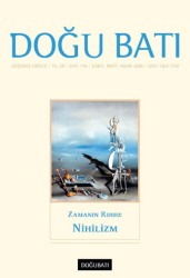 Doğu Batı Düşünce Dergisi Yıl: 29 Sayı: 116 - Zamanın Ruhu: Nihilizm - Doğu Batı Dergileri