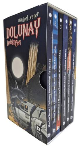 Dolunay Dedektifleri Serisi 6 Kitap Kutulu Set - 1