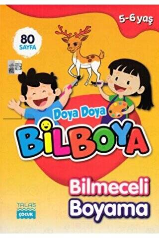 Doya Doya Bil Boya Bilmeceli Boyama 5-6 Yaş - 1