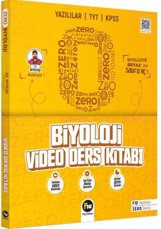 Dr. Biyoloji Barış Hoca Zero Serisi Biyoloji Video Ders Kitabı - 1