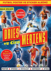 Dries Mertens Poster ve Sticker Albümü 011 - Maxi Yayıncılık