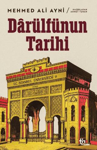 Dârülfünun Tarihi - 1