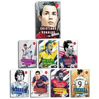 Dünya Futbol Yıldızları Set - 8 Kitap - Poster Hediyeli - 1