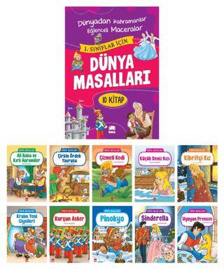 Dünya Masalları Seti - 10 Kitap Takım Büyük Boy - 1