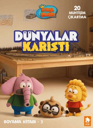 Dünyalar Karıştı Boyama Kitabı - 3 - 1