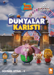 Dünyalar Karıştı Boyama Kitabı - 4 - Eksik Parça Yayınları